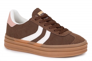 ERYNN Sieviešu kedas brūnā krāsa. Sporta stils. 