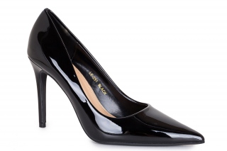 MULANKA Sieviešu kurpes melnā krāsa. Sieviešu izejamie apavi. 