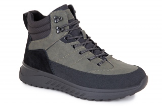 FERMANI Vīriešu puszābaki ar šņorēm olīvu krāsa. Sporta stils. 