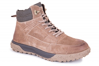 FERMANI Vīriešu puszābaki ar šņorēm bēšā krāsa. Sporta stils. 