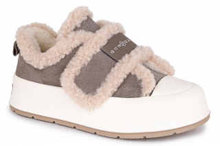 FERMANI Sieviešu kedas pelēkbrūnā krāsa. Sporta stils. 