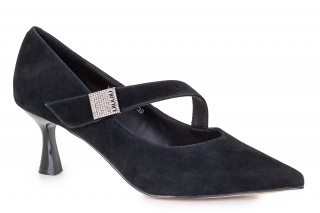 FERMANI Sieviešu izejamie apavi melnā krāsa. Sieviešu kurpes. 