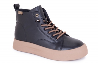 FERMANI Sieviešu kedas melnā krāsa. Sporta stils. 