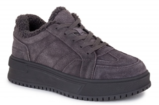 FERMANI Sieviešu kedas pelēkā krāsa. Sporta stils. 