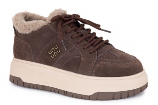 MONNA LISA Sieviešu kedas brūnā krāsa. Sporta stils. 