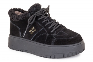 MONNA LISA Sieviešu kedas melnā krāsa. Sporta stils. 