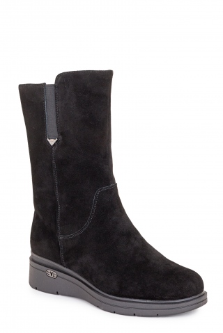 FERMANI Komforts melnā krāsa. Sieviešu zābaki. 