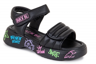 BLACK BE Sandales. 