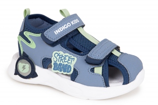 INDIGO KIDS Sandales zilā krāsa. ar LED gaismu. 