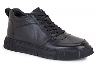 FERMANI Vīriešu kedas melnā krāsa. Sporta stils. 