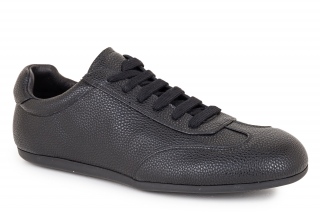 FERMANI Vīriešu kurpes ar šņorēm melnā krāsa. Sporta stils. 