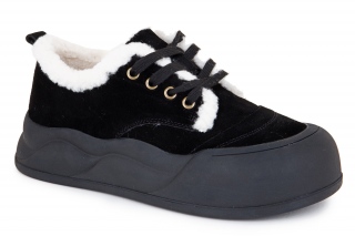 ML Sieviešu kedas melnā krāsa. Sporta stils. 