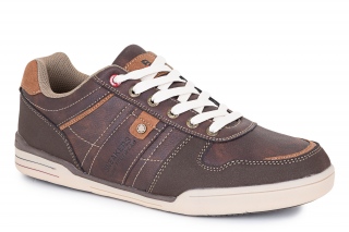 MC BRAUN Vīriešu kurpes ar šņorēm tumši brūnā krāsa. Sporta stils. 