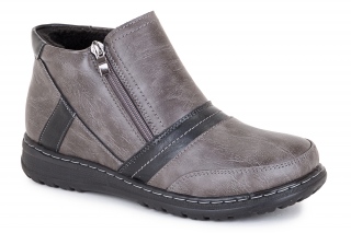 UNISOFT Sieviešu puszābaki tumši pelēkā krāsa. Komforts. 