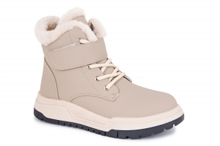 BESSKY Puszābaki ar šņorēm bēšā krāsa. Sporta stils. 