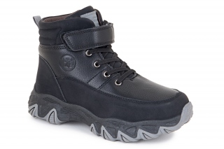 BESSKY Puszābaki ar šņorēm melnā krāsa. Sporta stils. 