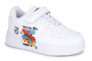 VICO KIDS Кеды белого цвета. Спортивный стиль. 